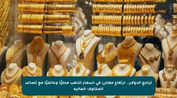 تراجع الدولار.. ارتفاع مفاجئ في أسعار الذهب محليًا وعالميًا مع تصاعد المخاوف المالية